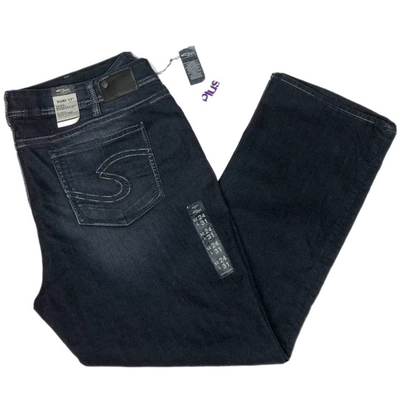 NWT Silver Suki Jeans Waist 44 - Picture 1 of 9